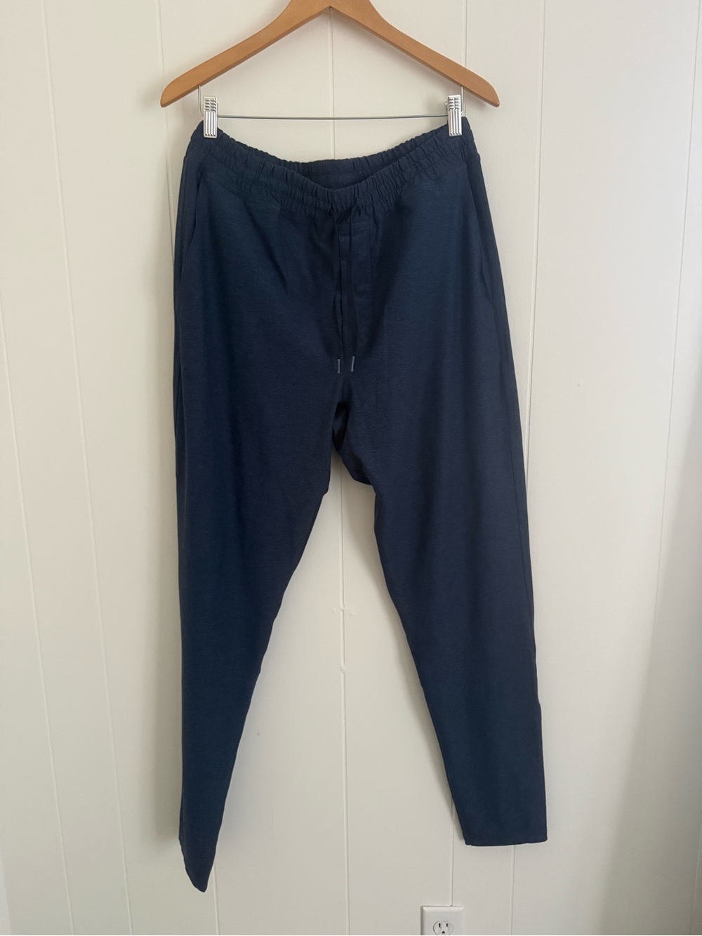 Outdoor Voices Men's Navy Drawstring Jogger Pants